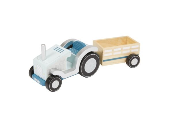 Wooden Tractor Toy & Farmers Set - Image 3