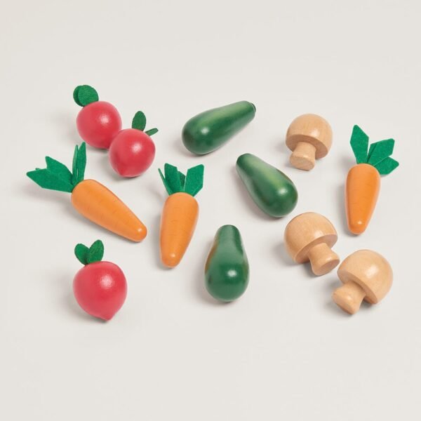 Five-A-Day Wooden Veg Box - Image 3