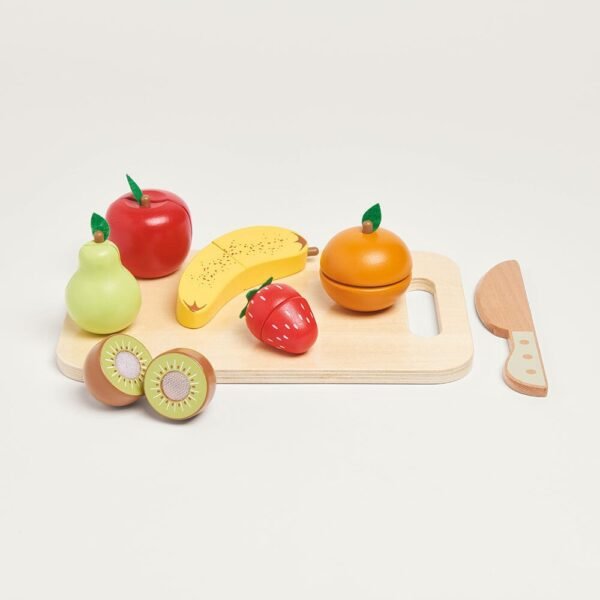 Wooden Toy Cutting Fruit Set - Image 3