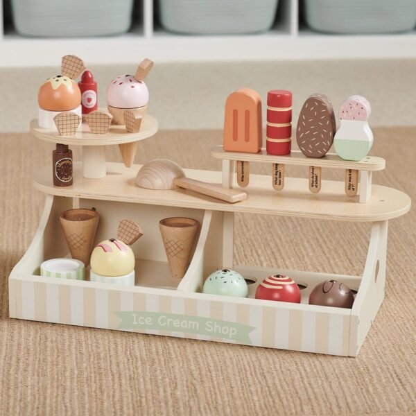 Lolly & Scoop Wooden Ice Cream Shop - Image 8