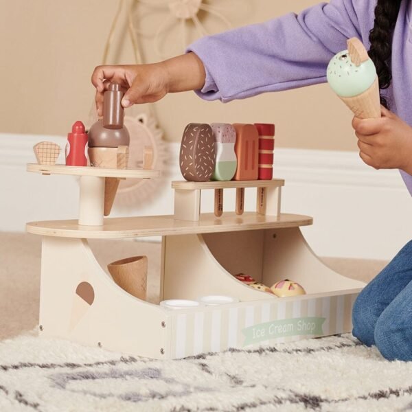 Lolly & Scoop Wooden Ice Cream Shop - Image 3