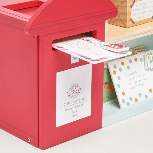 First Class Wooden Toy Post Office - Image 8
