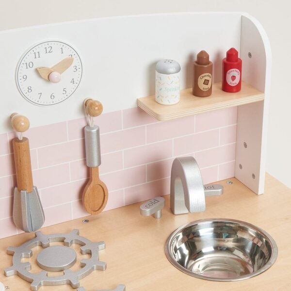 Let's Bake Play Kitchen, Pale Pink - Image 3