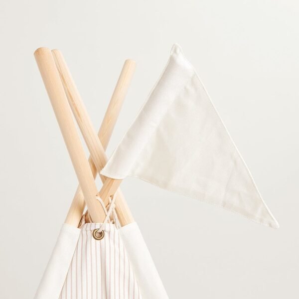 Play Teepee, Natural Stripe - Image 8