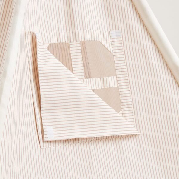Play Teepee, Natural Stripe - Image 7