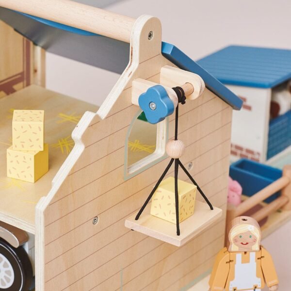 Play & Store Wooden Toy Farm Set - Image 5
