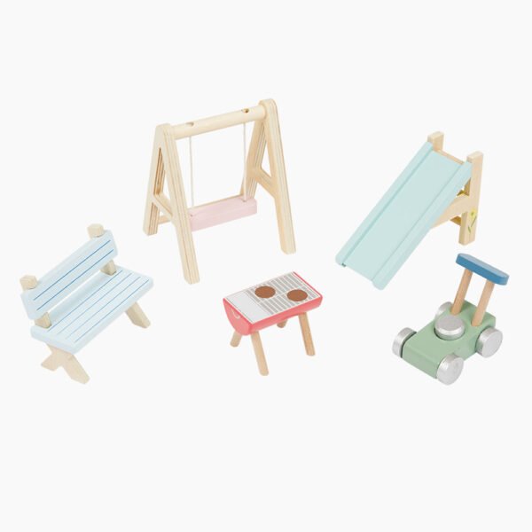 Wooden Doll's House Furniture, Garden