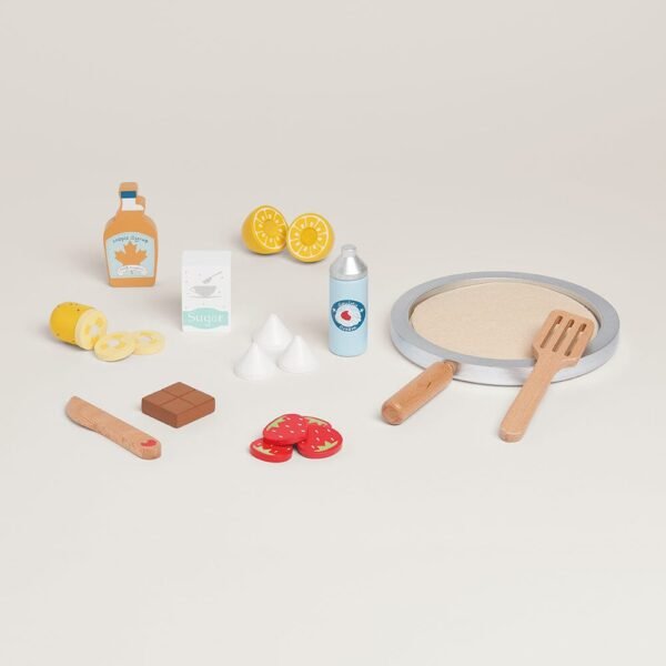 Wooden Pancake Making Set - Image 2