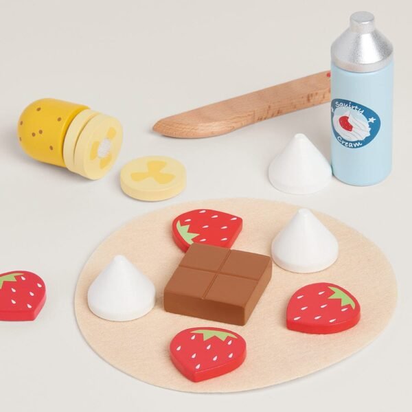 Wooden Pancake Making Set - Image 3
