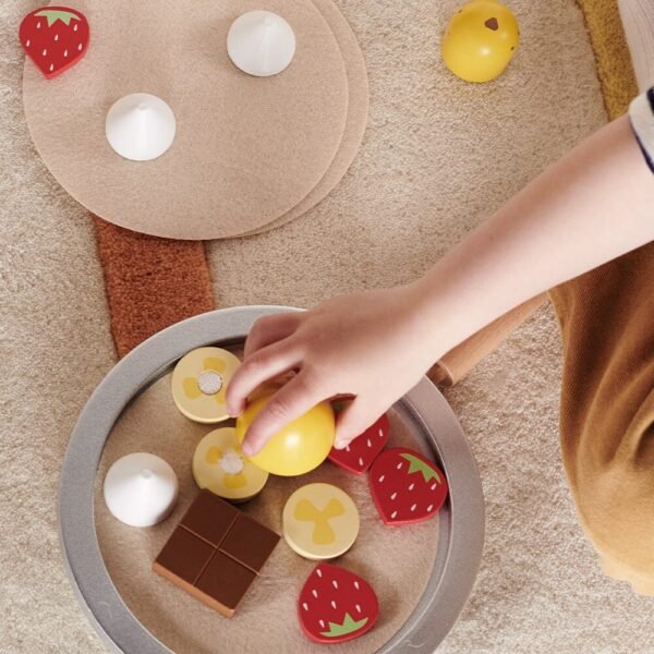 Wooden Pancake Making Set - Image 6