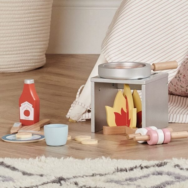 Wooden Campfire Cooking Set - Image 5